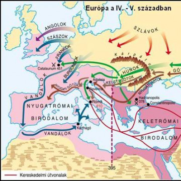 9. óra A birodalom szétesése és bukása.Élet Pannóniában