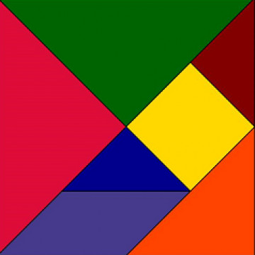 Tájékozódás térben és időben-5-tangram